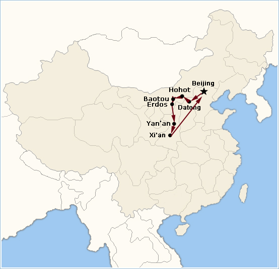 Kulturhistorisches Nordchina und Weideland in der Inneren Mongolei
