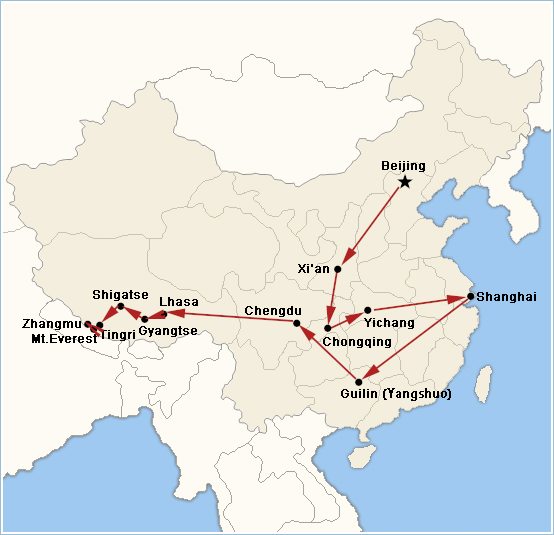 Kurzreise in Nordchina und Inneren Mongolei